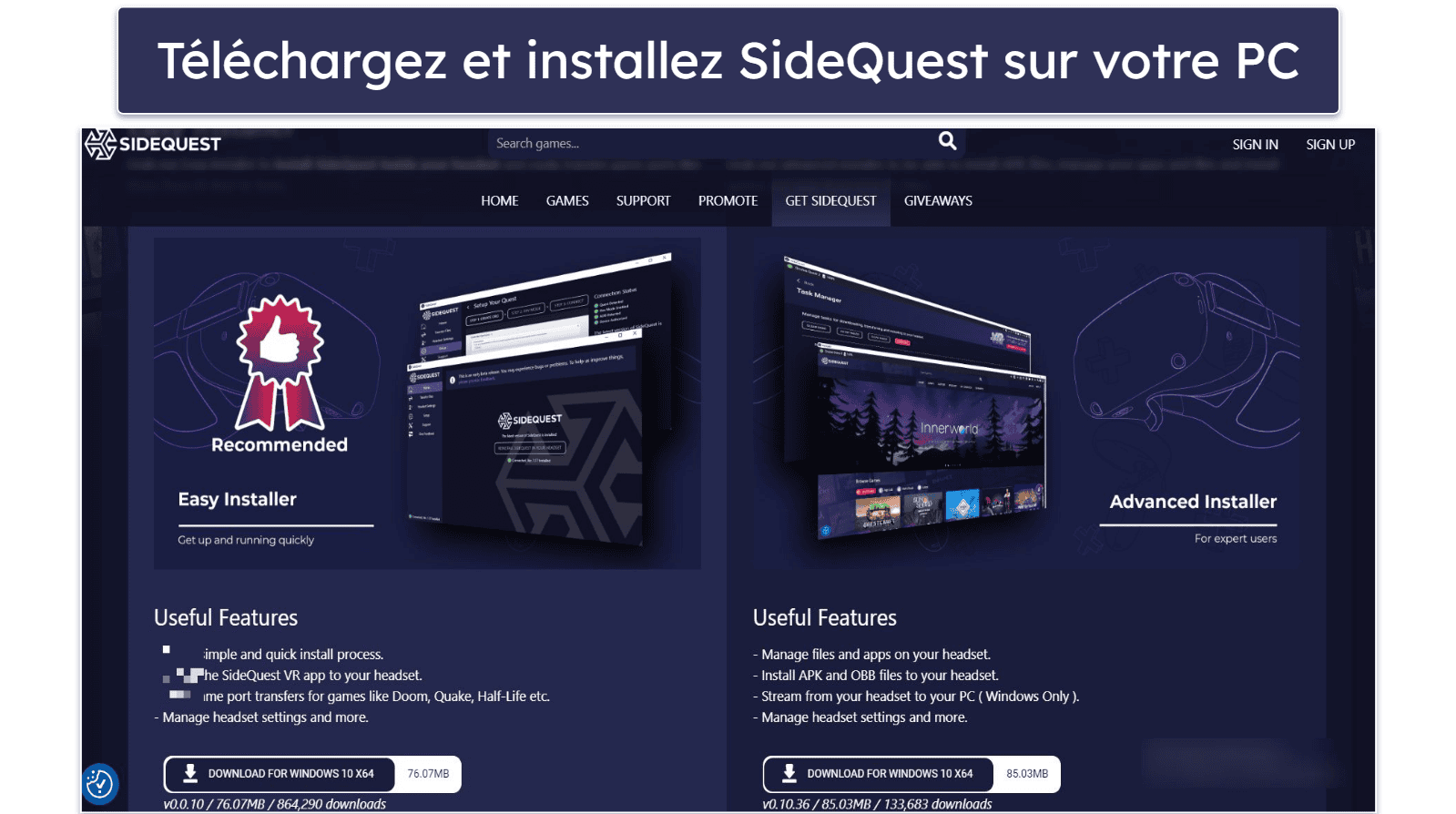 Comment installer un VPN sur Oculus Quest 2 ou 3 (Guides étape par étape)
