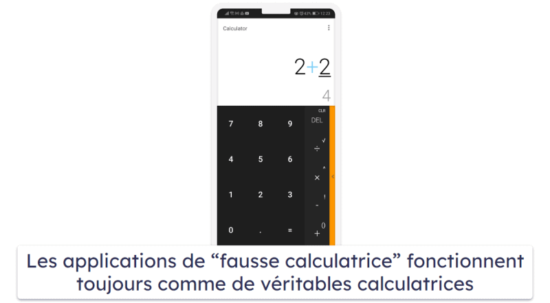 Qu’est-ce qu’une fausse calculatrice ?