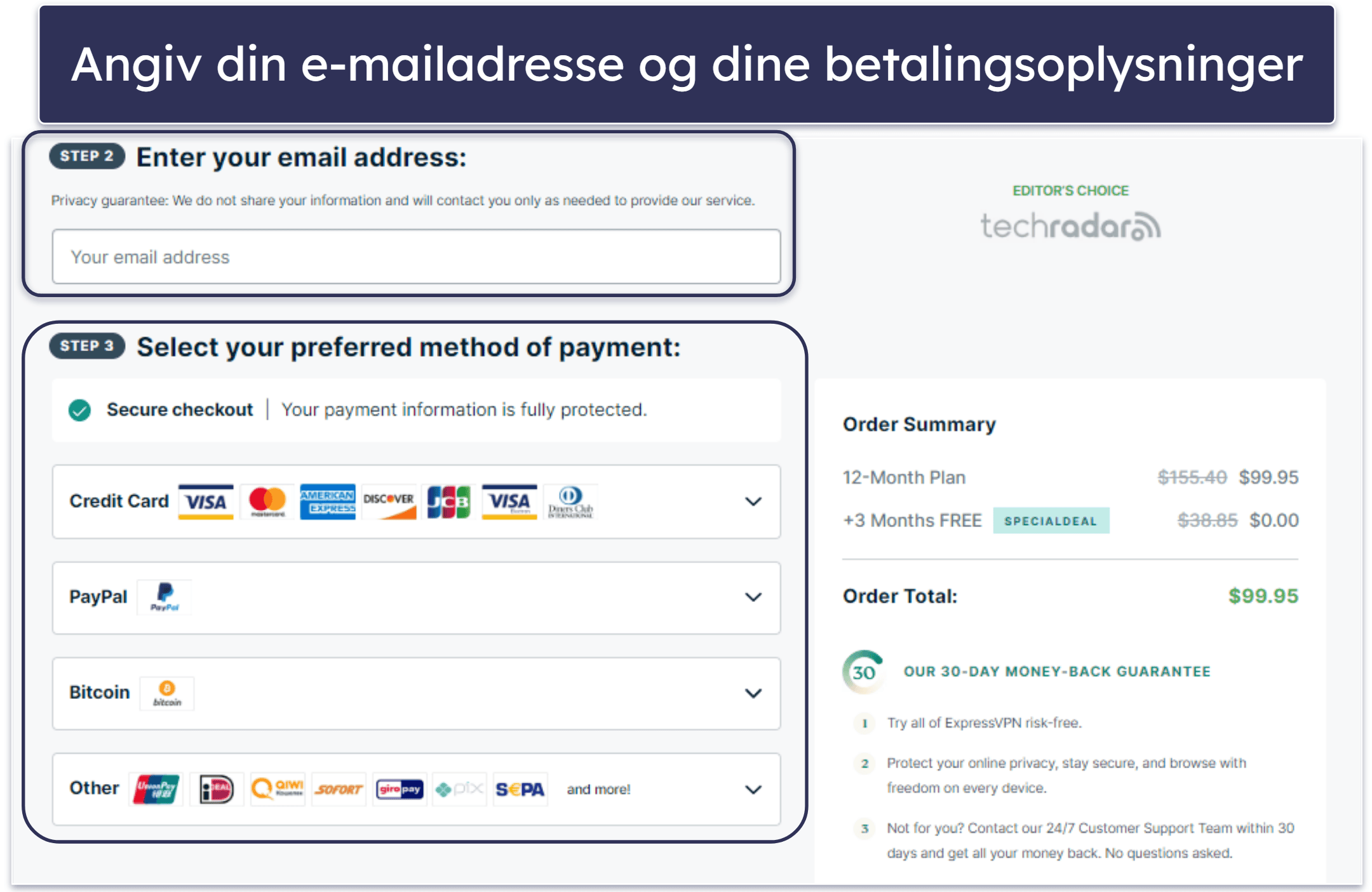 Sådan køber og installerer du en VPN