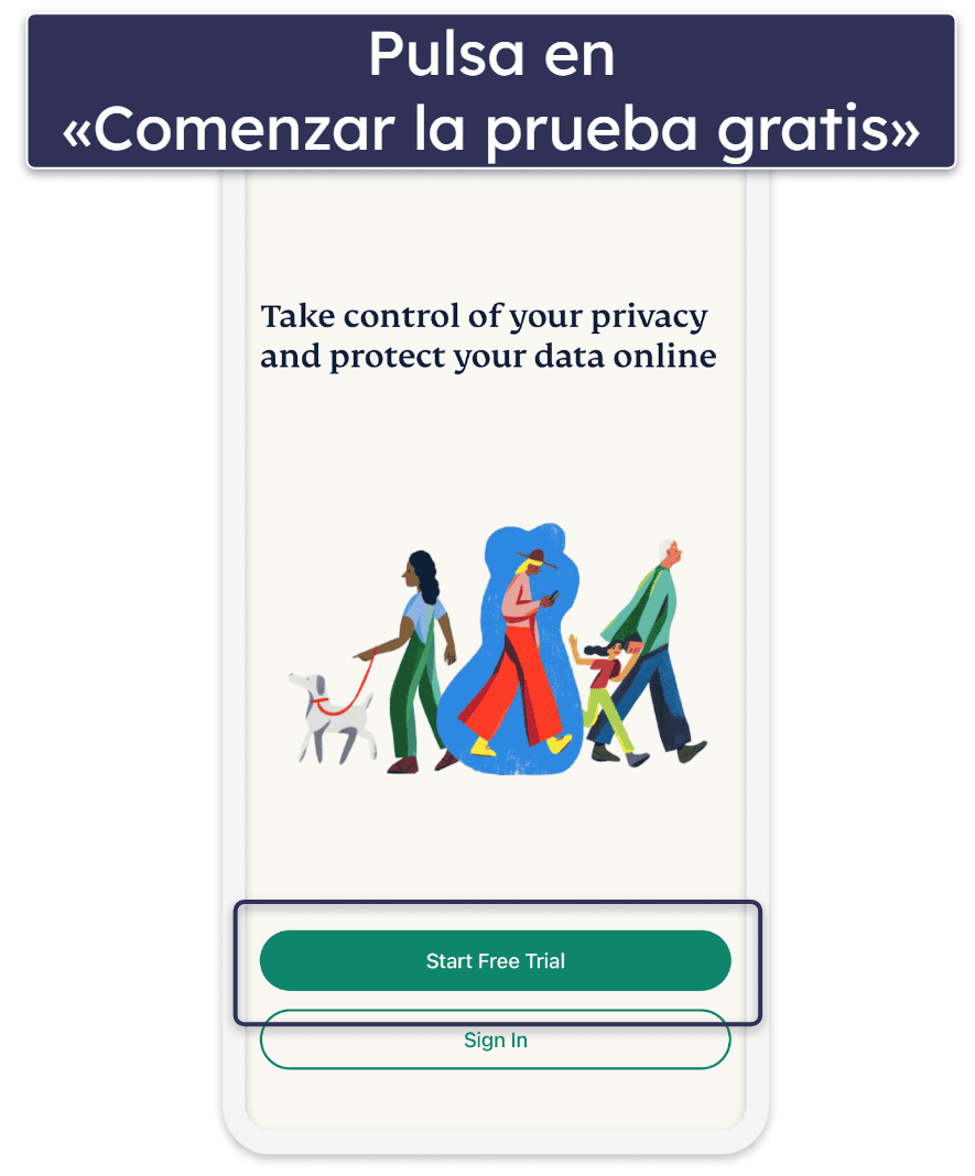 Cómo conseguir la prueba gratis de 7 días de ExpressVPN (solo para dispositivos móviles)