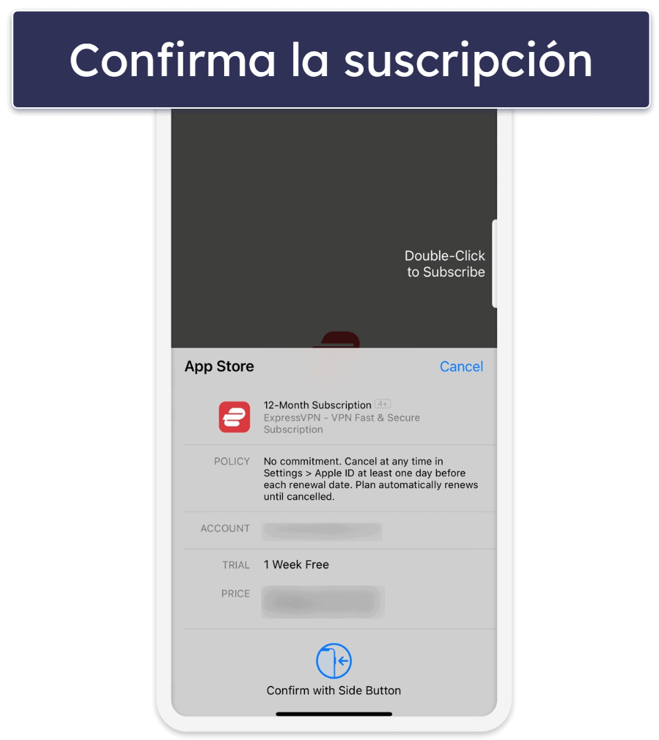 Cómo conseguir la prueba gratis de 7 días de ExpressVPN (solo para dispositivos móviles)