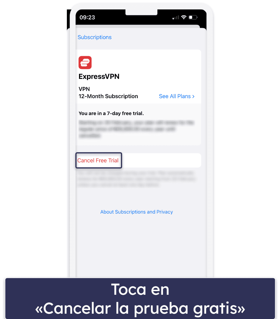 Cómo conseguir la prueba gratis de 7 días de ExpressVPN (solo para dispositivos móviles)