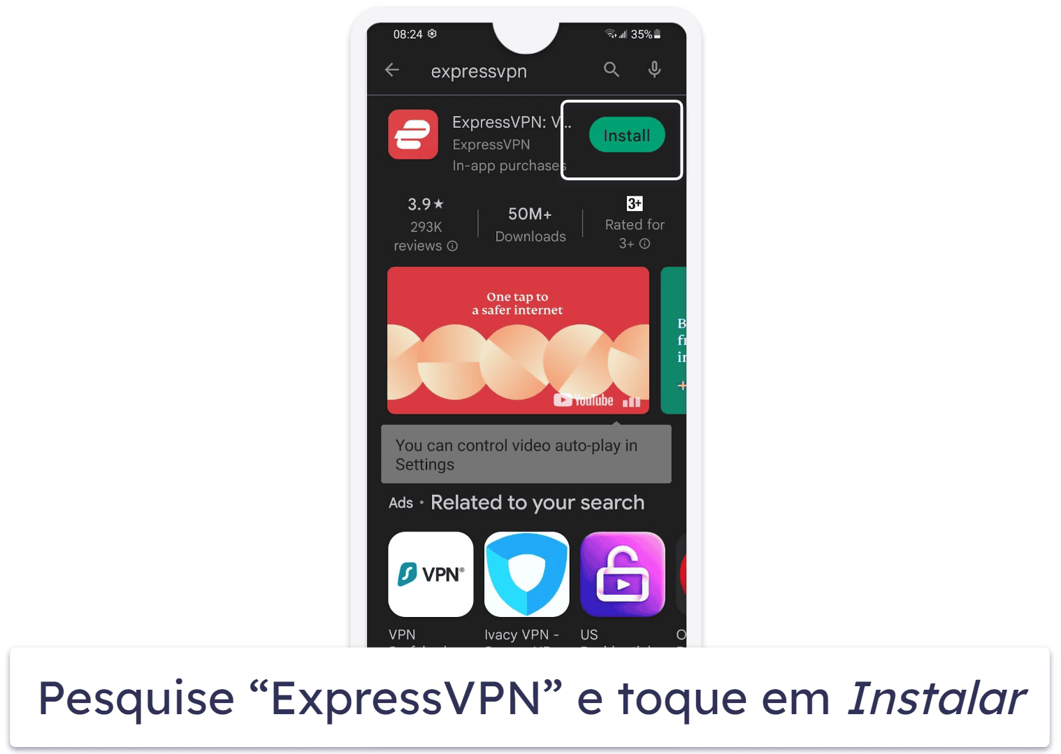 Como Solicitar o Teste Grátis de 7 dias da ExpressVPN (Somente para Celular)
