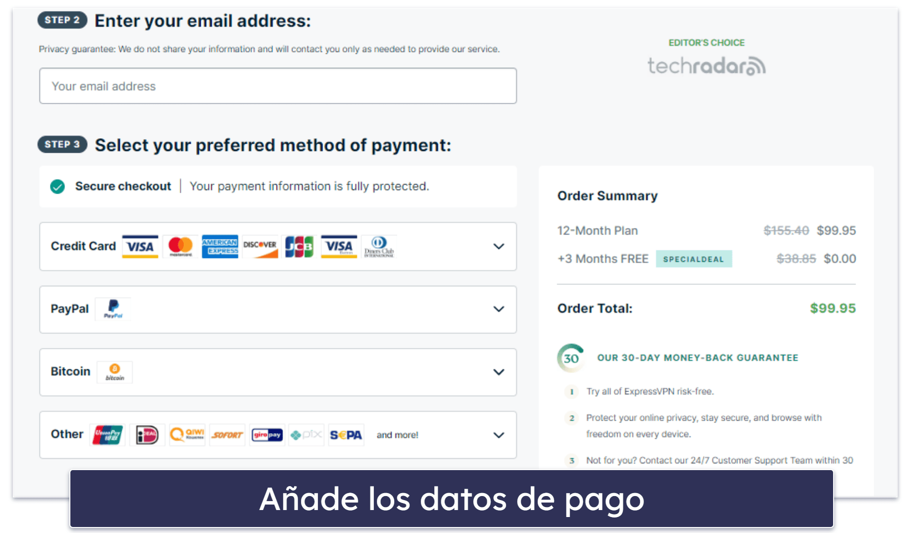 Guía paso a paso: Prueba ExpressVPN durante 30 días sin riesgo