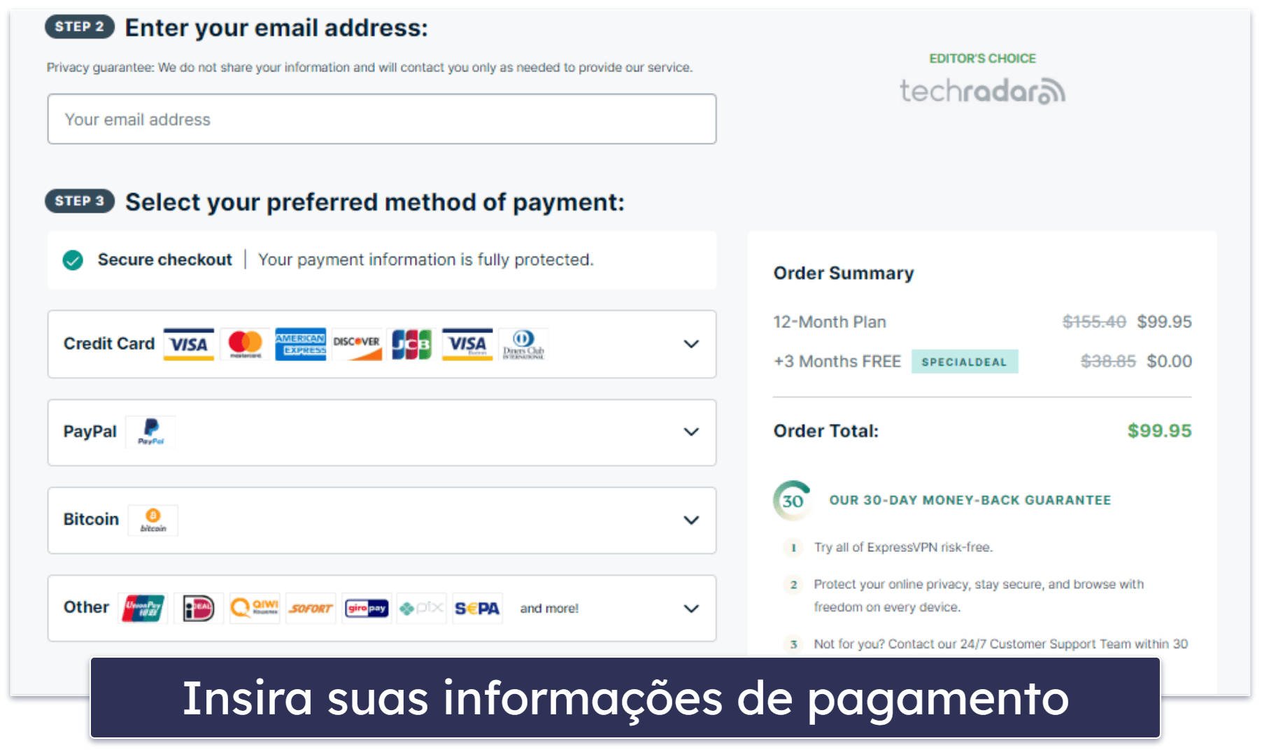 Experimente a ExpressVPN Sem Riscos por 30 Dias (Guia Passo a Passo)