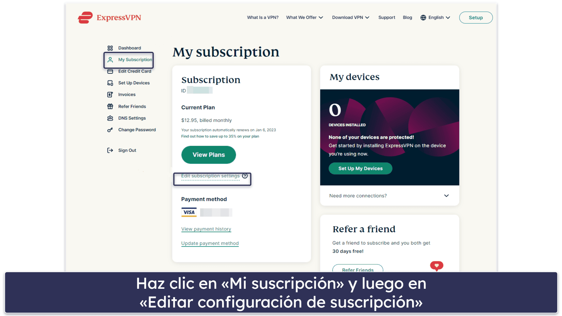 Guía paso a paso: Prueba ExpressVPN durante 30 días sin riesgo