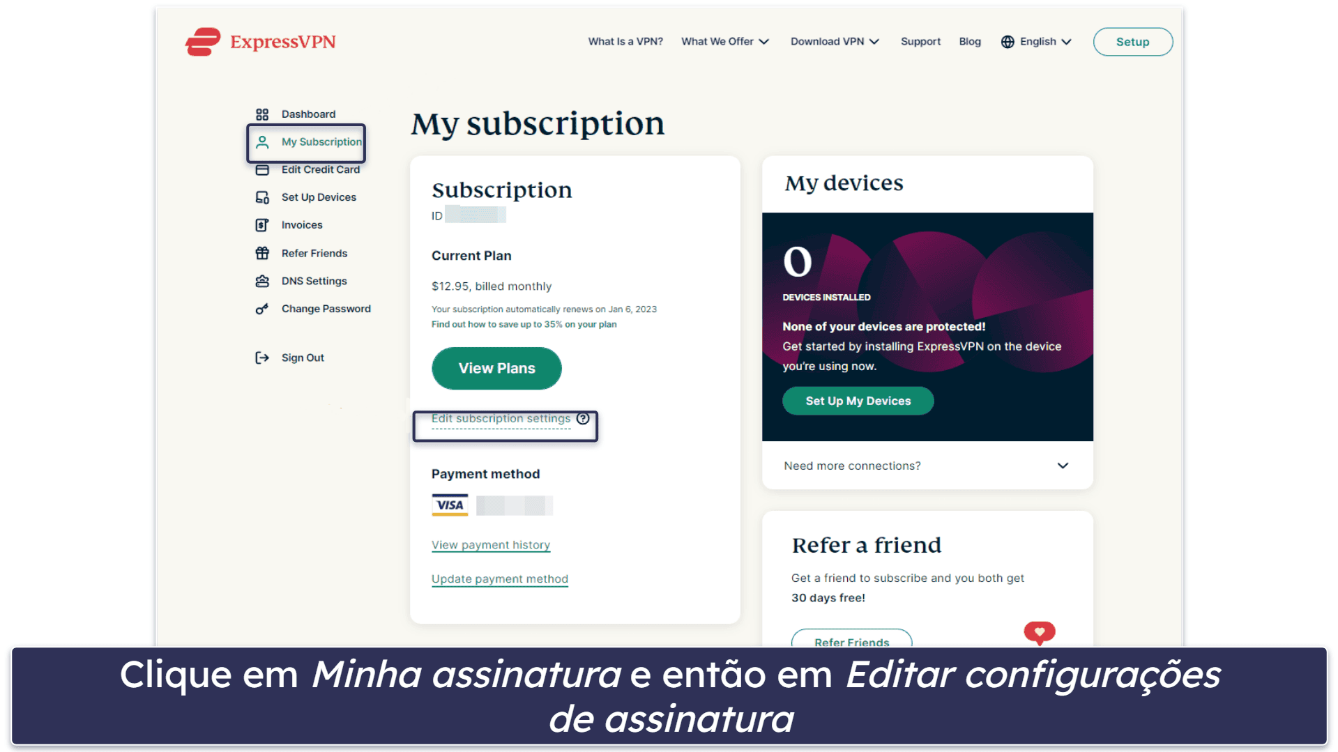 Experimente a ExpressVPN Sem Riscos por 30 Dias (Guia Passo a Passo)