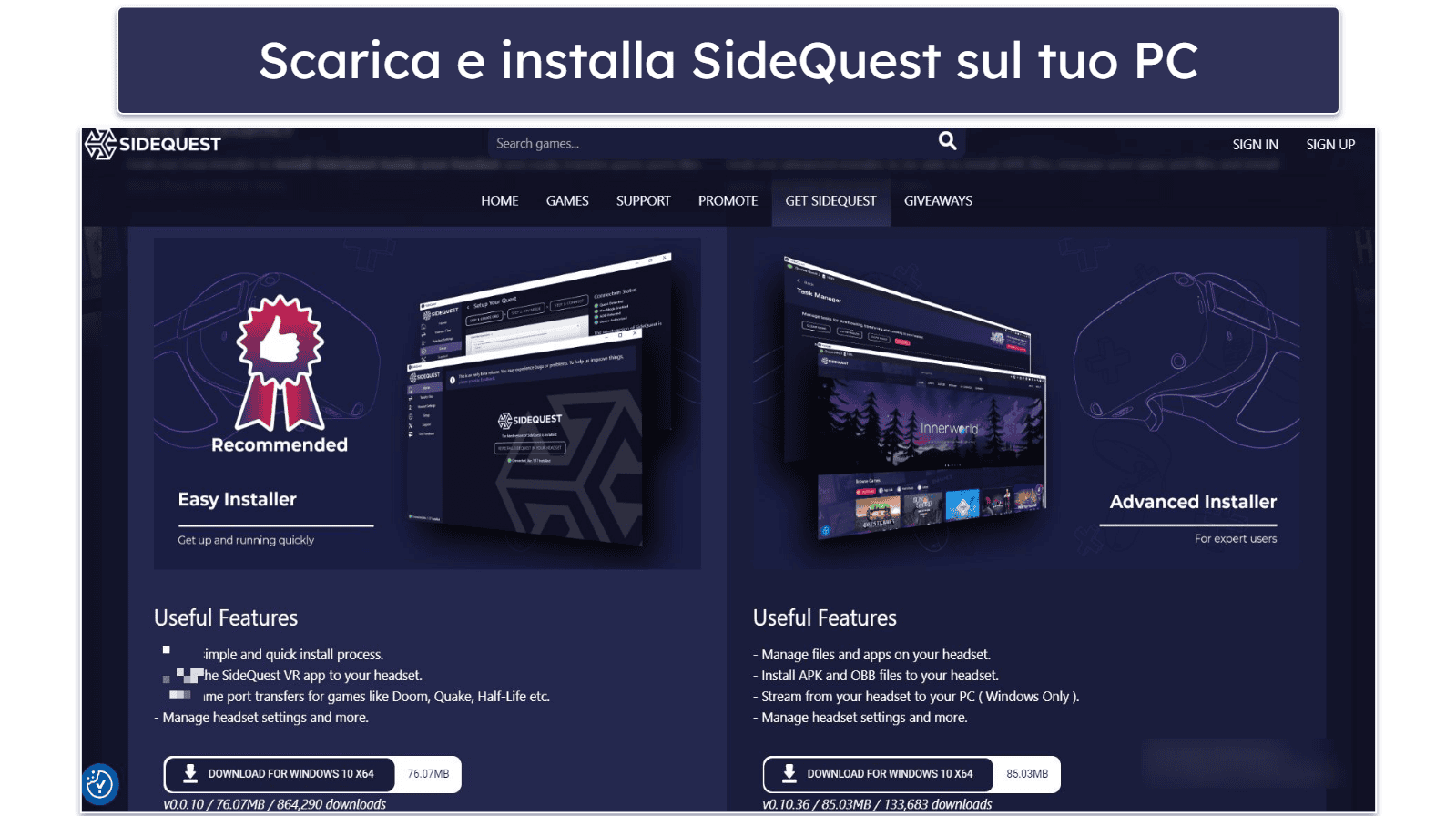 Come installare una VPN su Oculus Quest 2 o 3 (guide passo-passo)