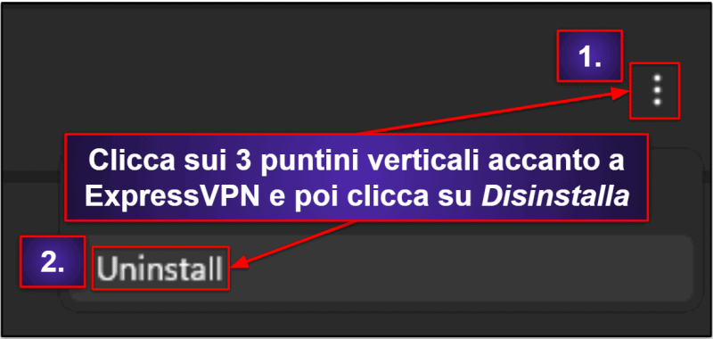 Come disinstallare e rimuovere completamente i file di ExpressVPN dai tuoi dispositivi