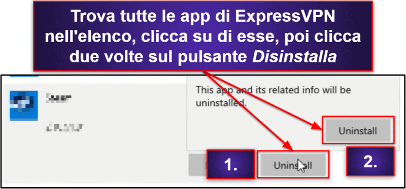 Come disinstallare e rimuovere completamente i file di ExpressVPN dai tuoi dispositivi