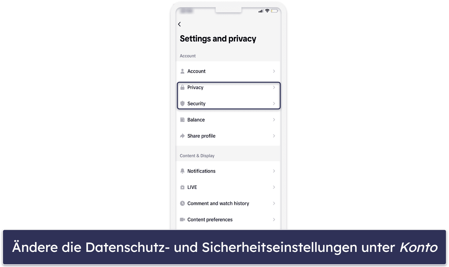 10 Möglichkeiten, um auf TikTok geschützt zu bleiben