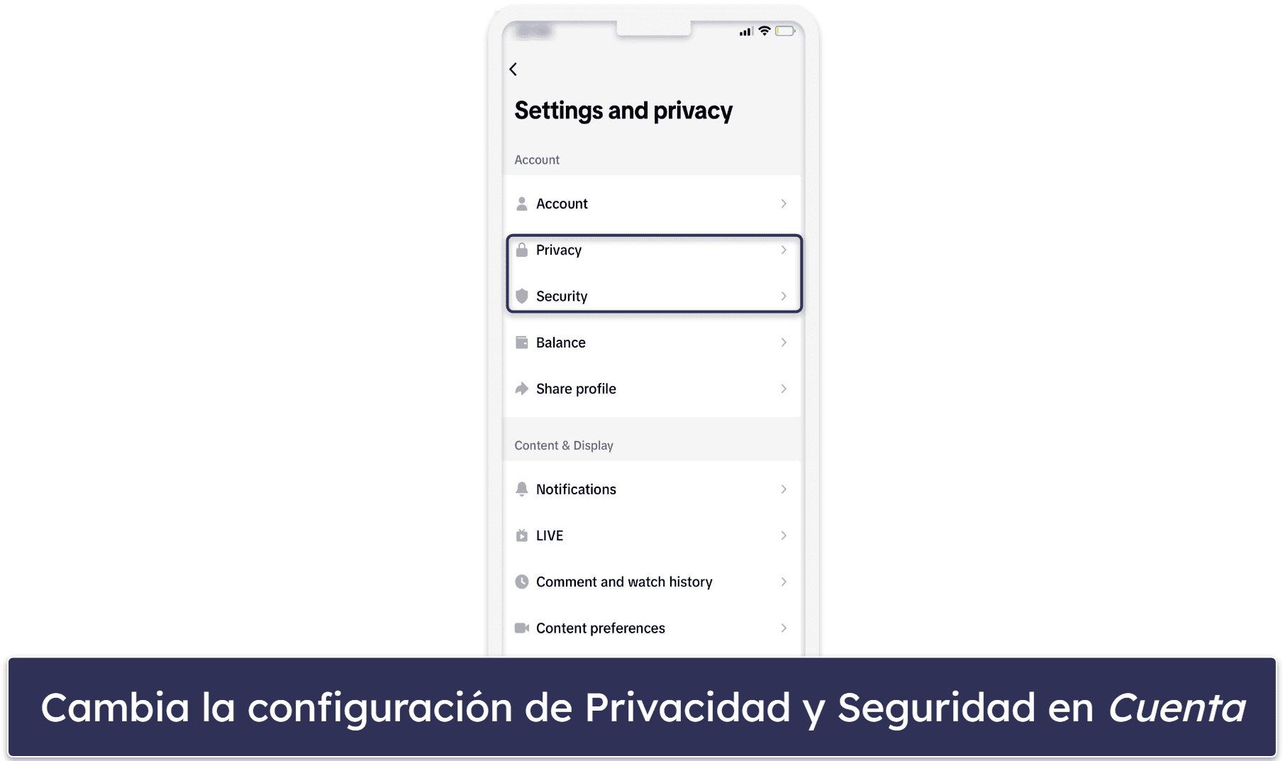 10 maneras de protegerse en TikTok
