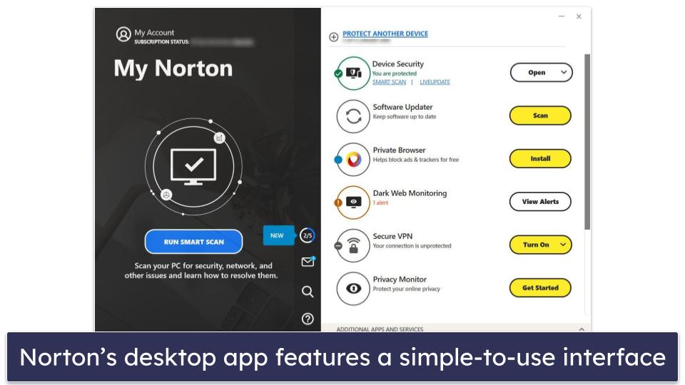 McAfee vs. Norton: Apps &amp; Ease of Use