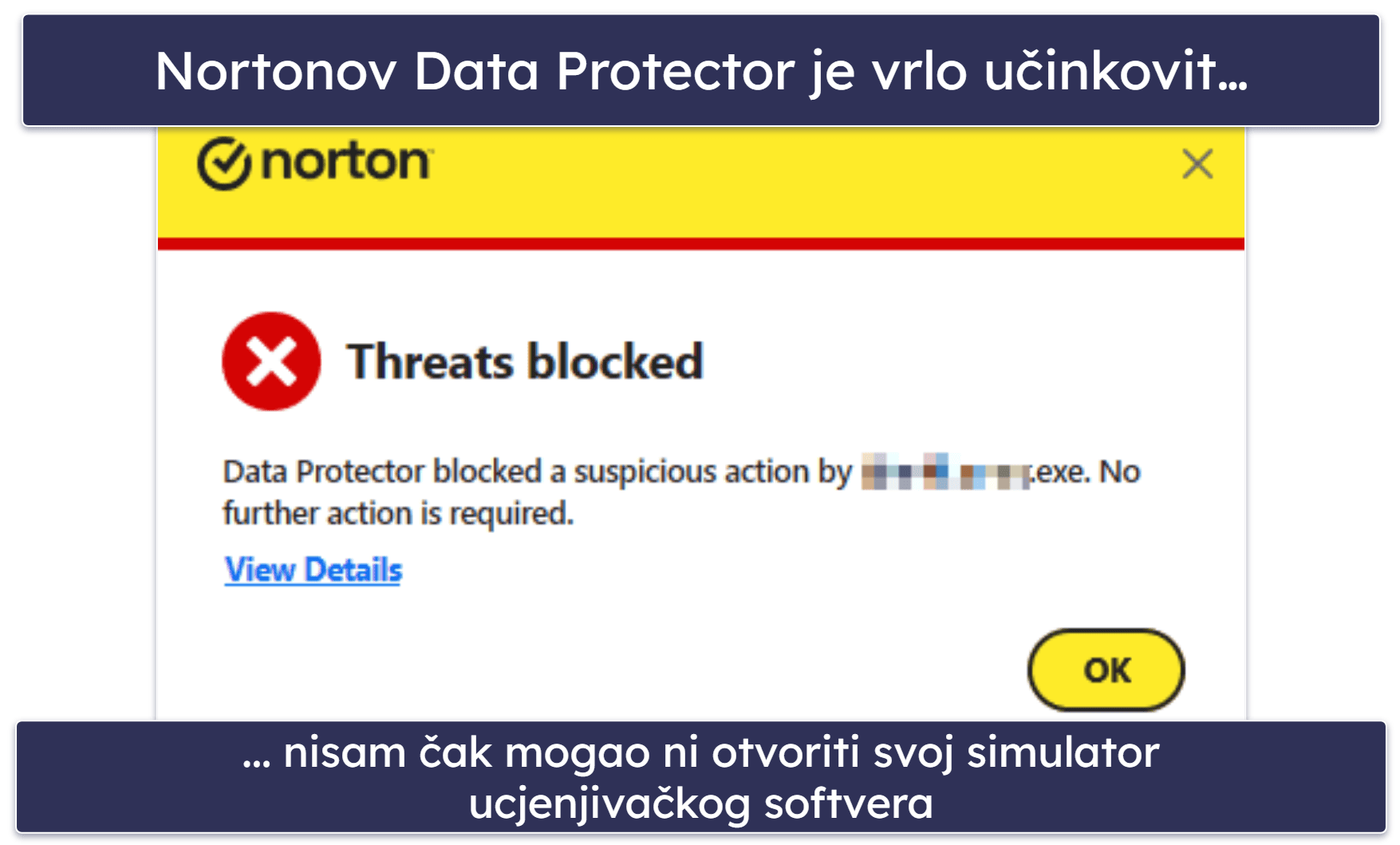 Nortonove značajke sigurnosti