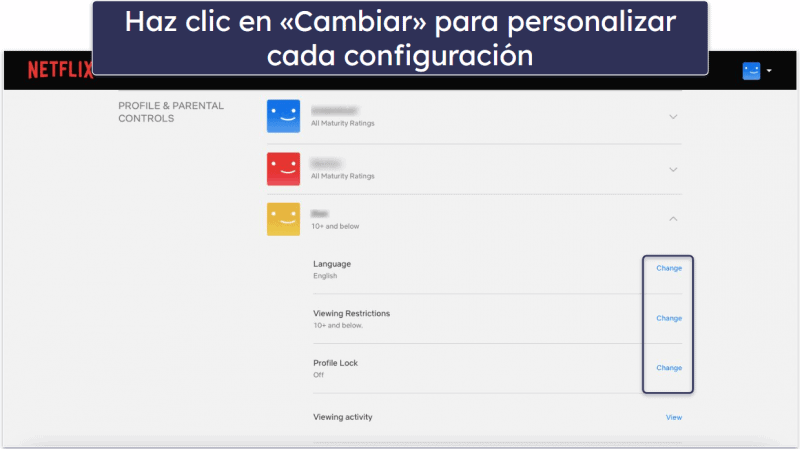 Cómo configurar el control parental en Netflix