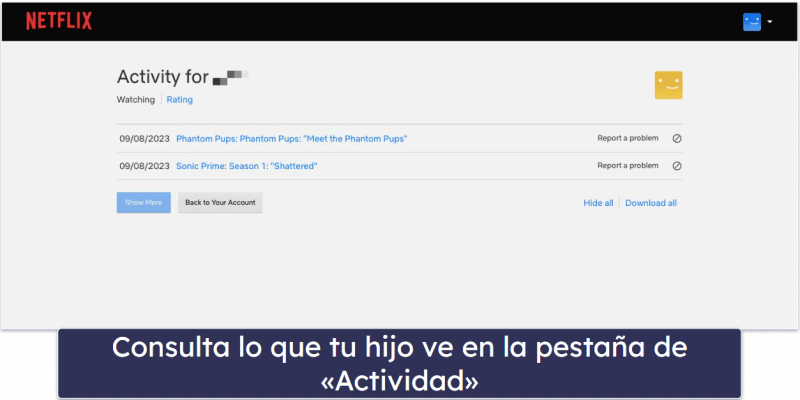 Cómo configurar el control parental en Netflix