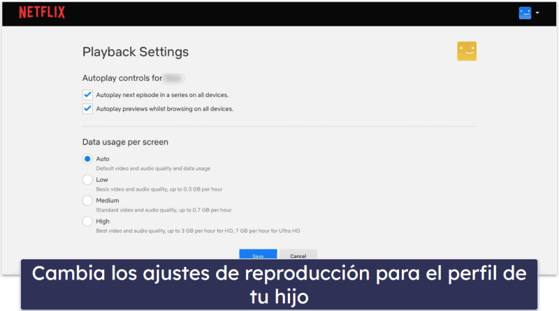 Cómo configurar el control parental en Netflix