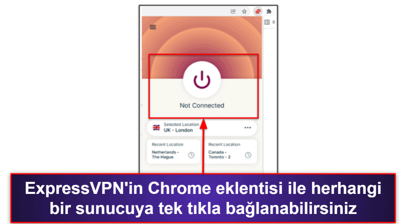 🥇1. ExpressVPN — Genel Anlamda Chrome İçin En İyi VPN