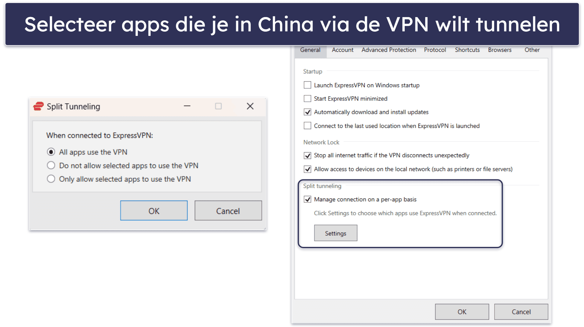 🥇1. ExpressVPN — beste VPN voor China