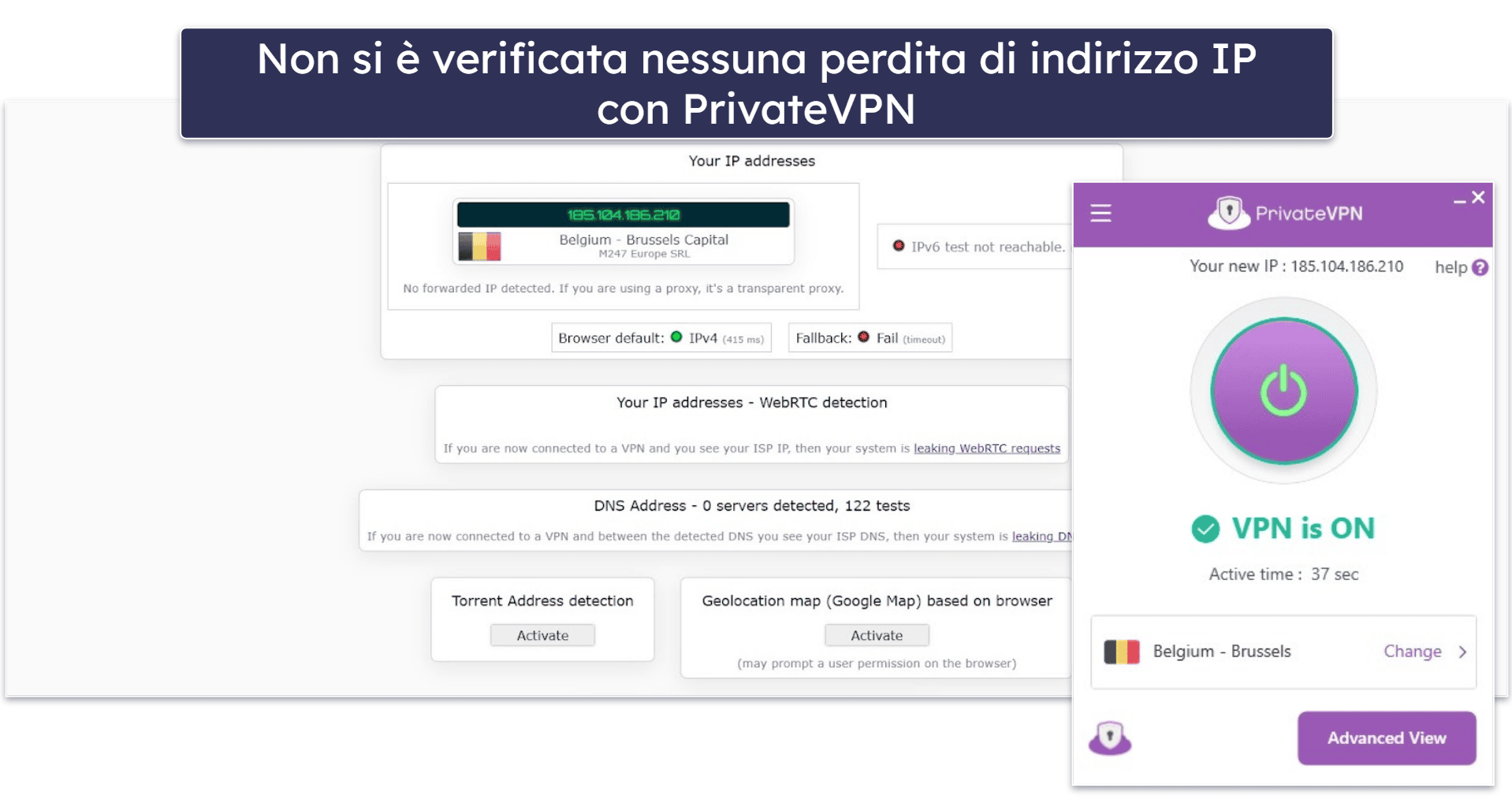 🥉 3. PrivateVPN: VPN facile da usare per i principianti che funziona in Cina
