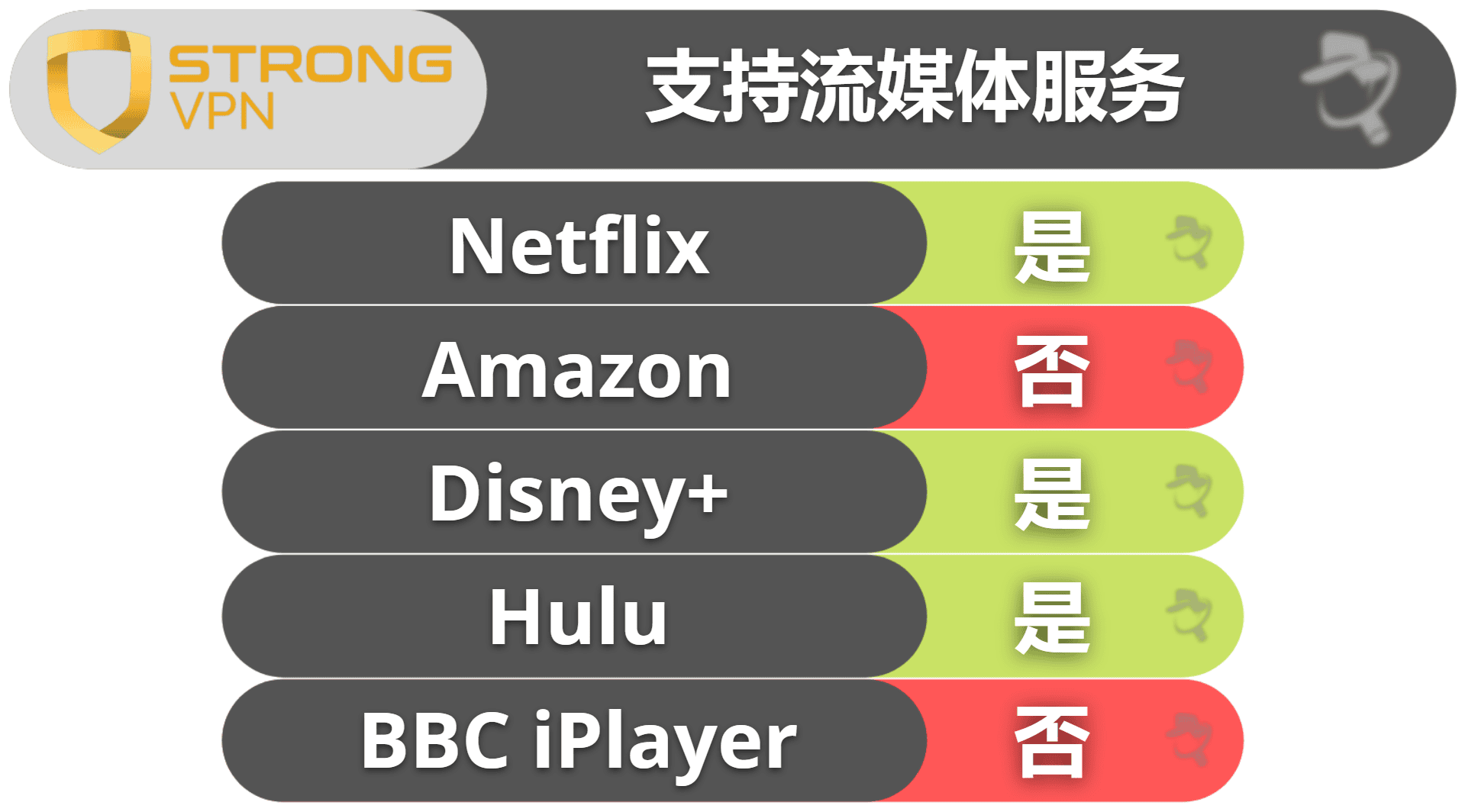StrongVPN 的串流和种子下载性能