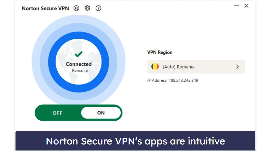 Bonus. Norton Secure VPN — Beginner-Friendly VPN That’s Good for Streaming