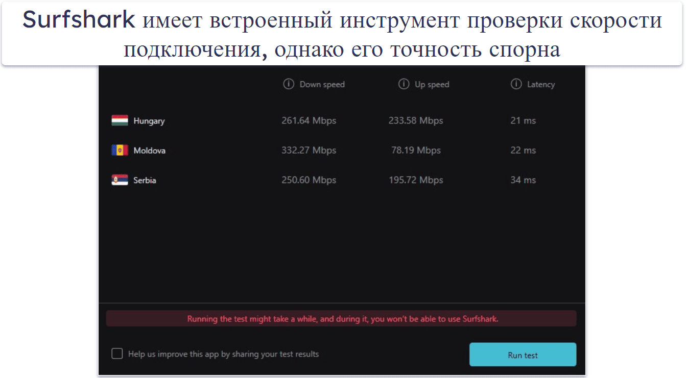5. Surfshark: надежный VPN-сервис для потоковых трансляций с быстрыми подключениями