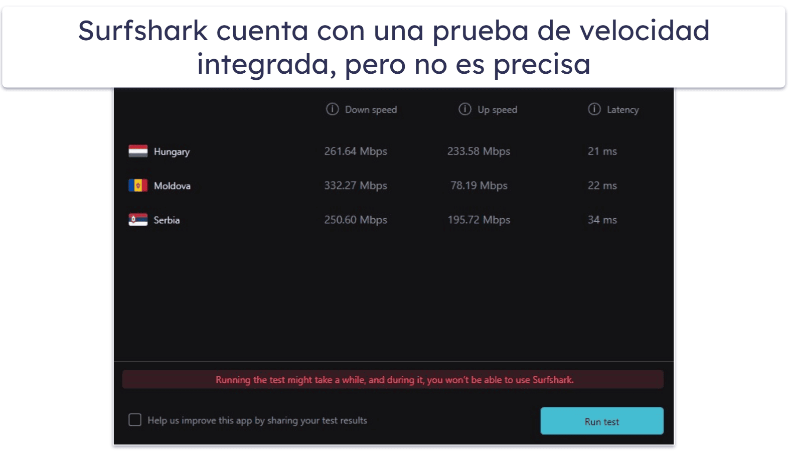 5.Surfshark: una VPN fiable para ver vídeos con velocidades rápidas