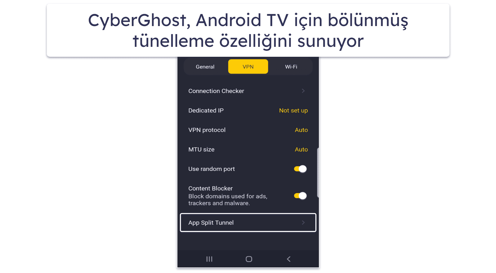🥈2. CyberGhost VPN : Yayınlara Özel Sunucular