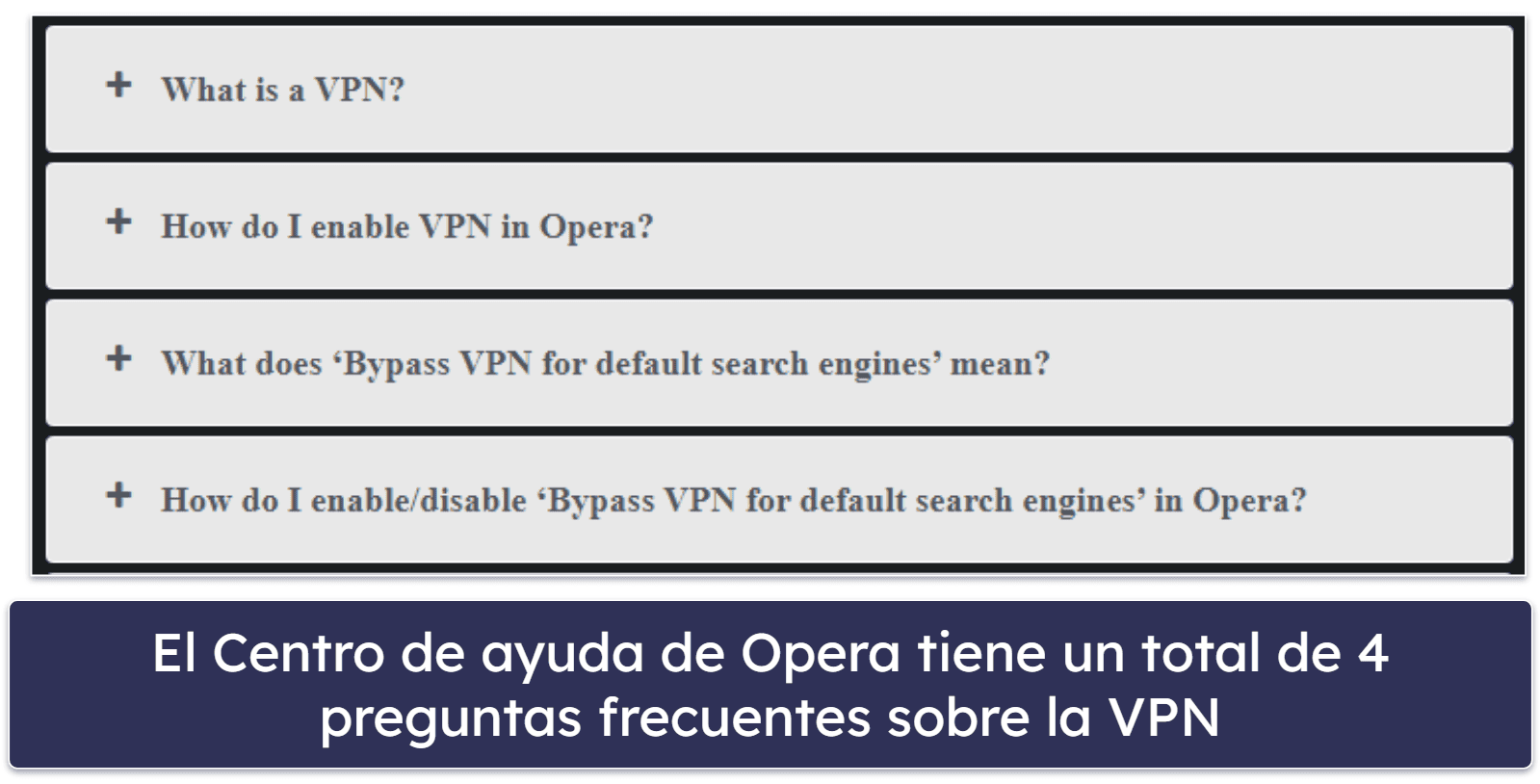Asistencia al cliente de Opera VPN Pro