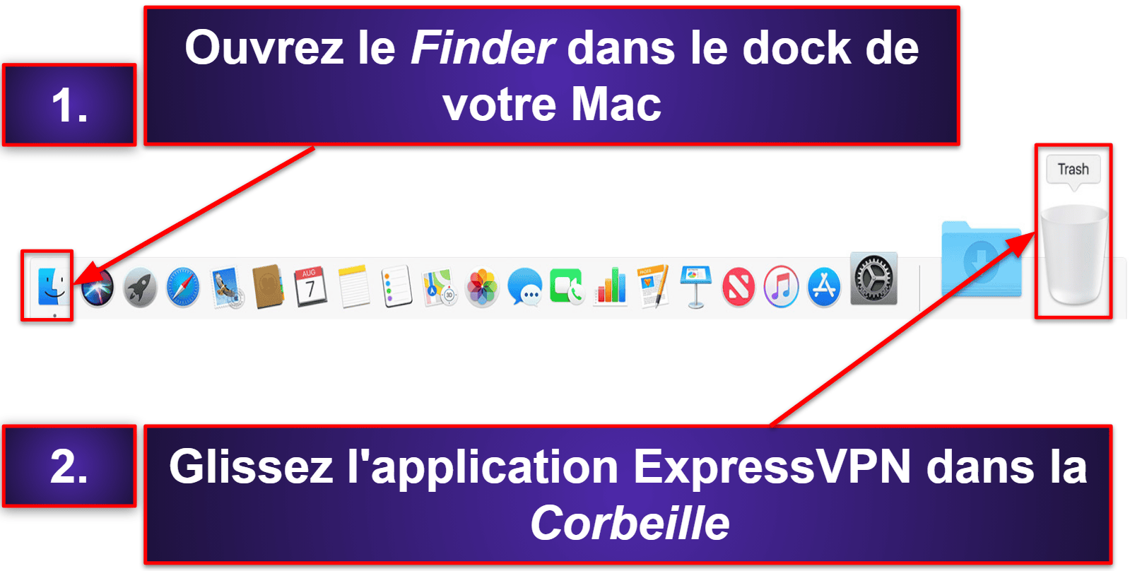 Comment désinstaller et supprimer totalement les fichiers ExpressVPN de vos appareils