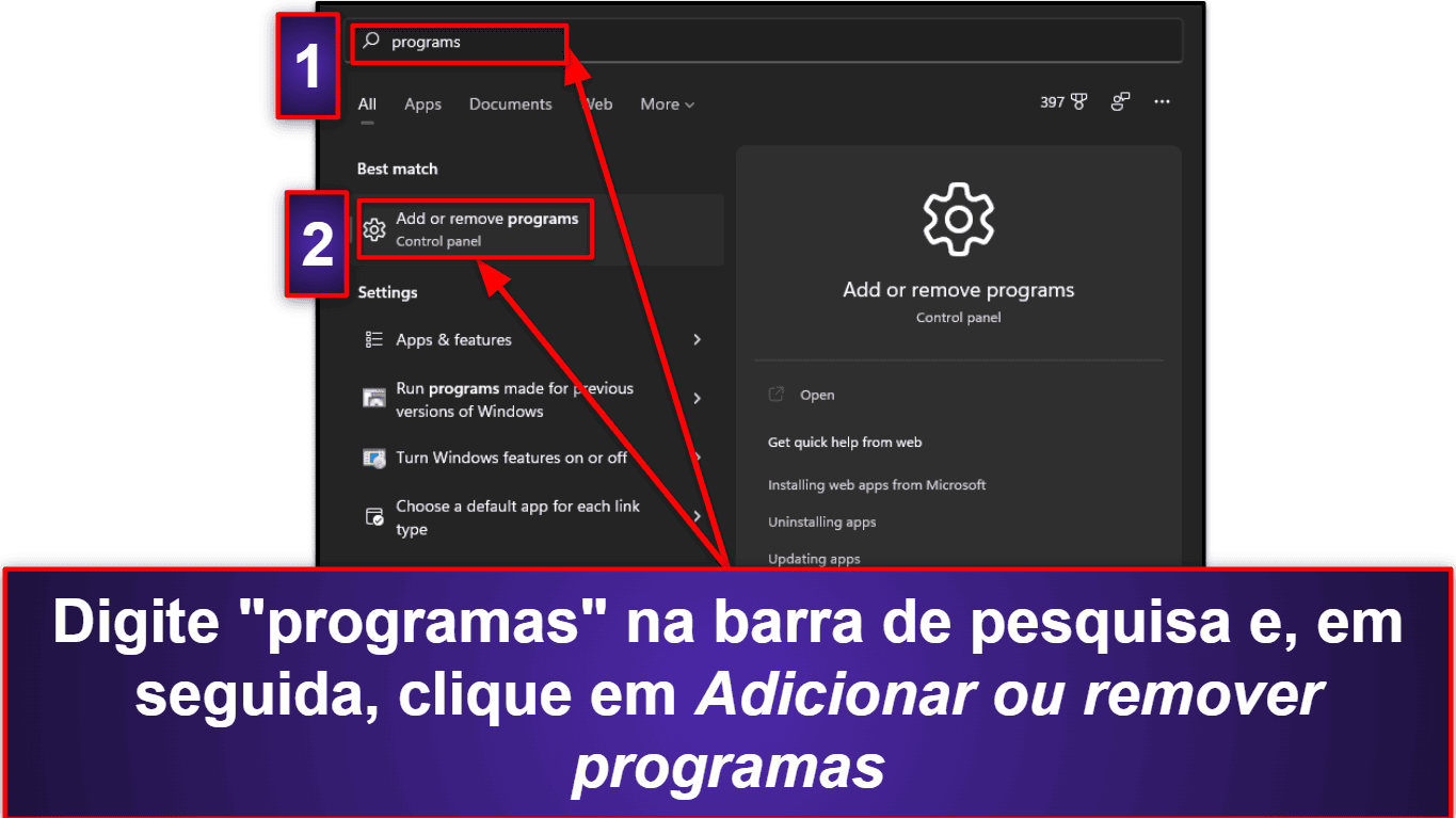 Como desinstalar e remover completamente os arquivos do ExpressVPN dos seus dispositivos