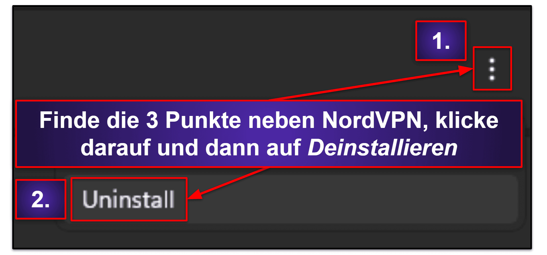 So deinstallierst du NordVPN und entfernst alle Dateien vollständig von deinen Geräten