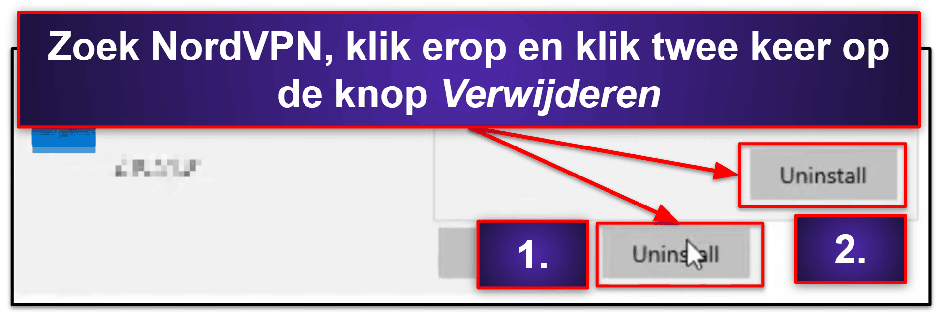 Hoe NordVPN bestanden de-installeren en volledig verwijderen van je apparaten