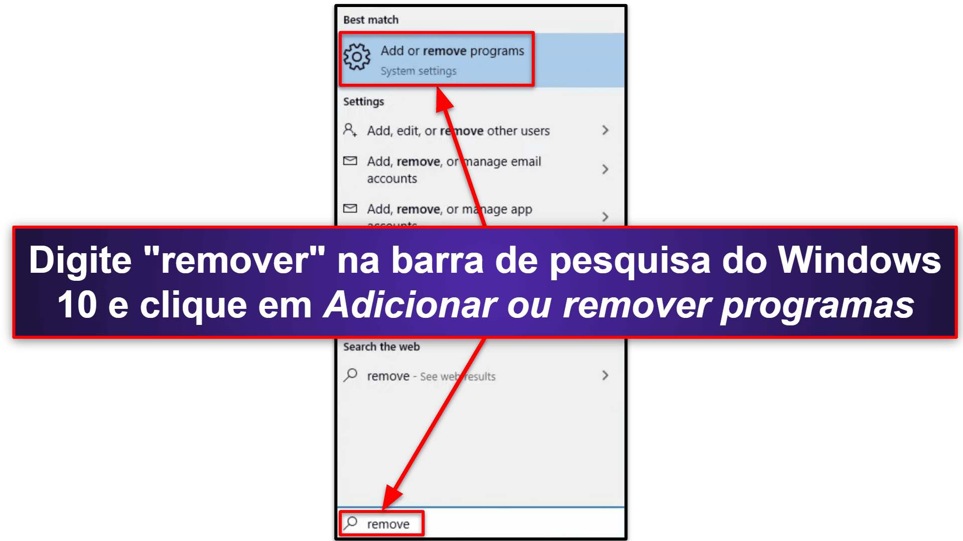 Como desinstalar e remover completamente os arquivos do NordVPN dos seus dispositivos
