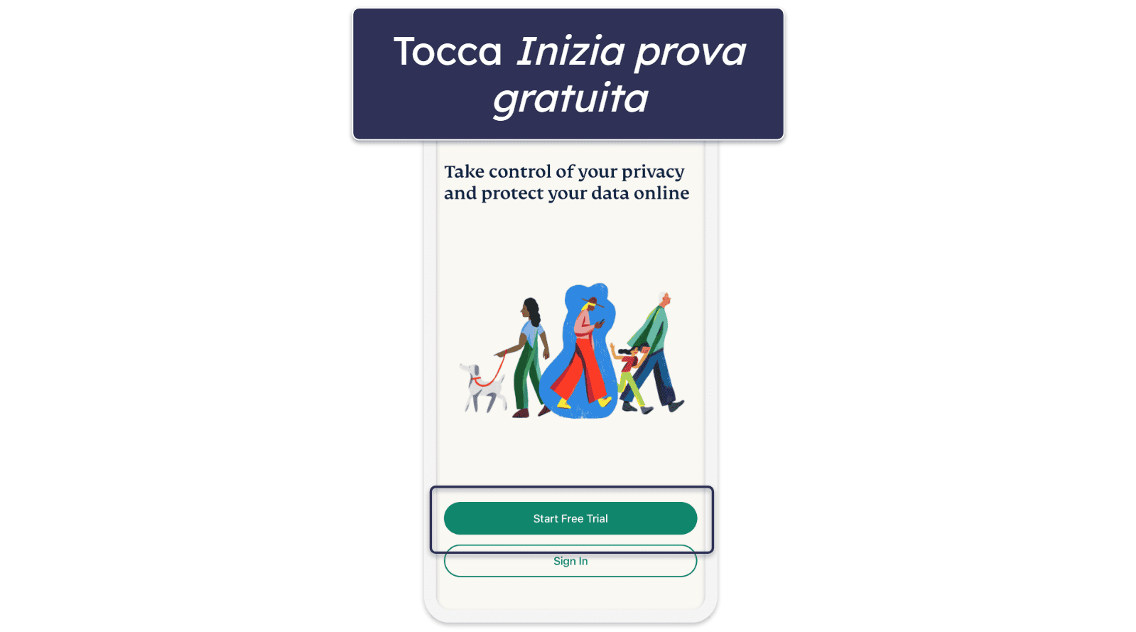 Come ottenere i 7 giorni di prova gratuita di ExpressVPN (solo per dispositivi mobili)