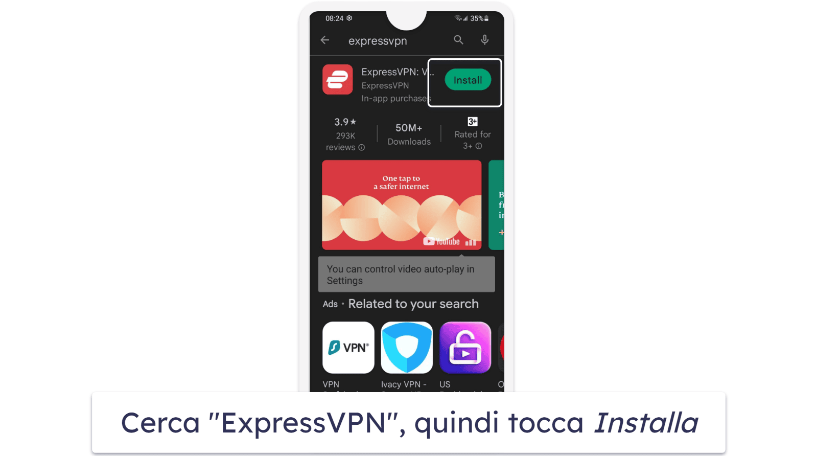 Come ottenere i 7 giorni di prova gratuita di ExpressVPN (solo per dispositivi mobili)