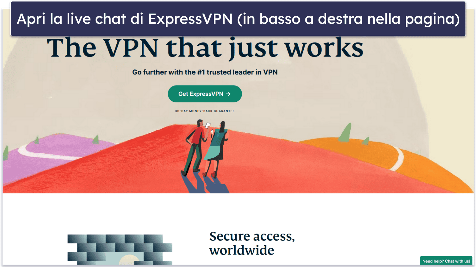 Prova ExpressVPN senza rischi per 30 giorni (guida passo-passo)