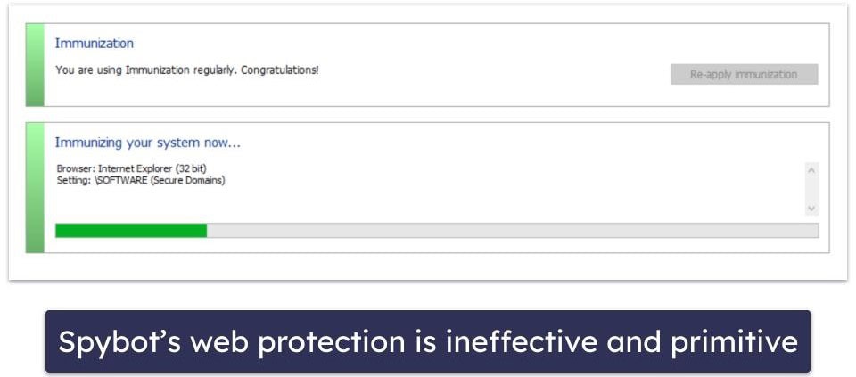 Spybot Search & Destroy Security Features — Poor Malware Detection Rates + Difficult-to-Use Features
