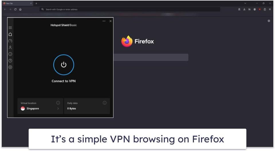 7. Hotspot Shield — Good Free Firefox VPN for Browsing