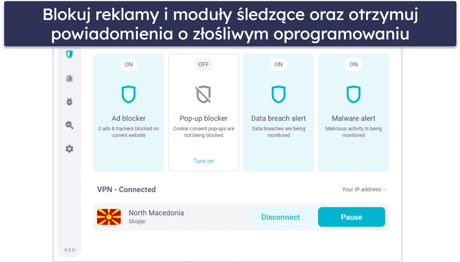 4. Surfshark: Przystępne cenowo i bezpieczne rozszerzenie do Chrome
