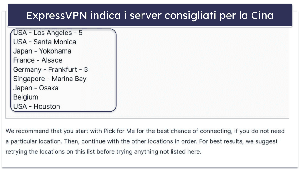 Come far funzionare ExpressVPN in Cina