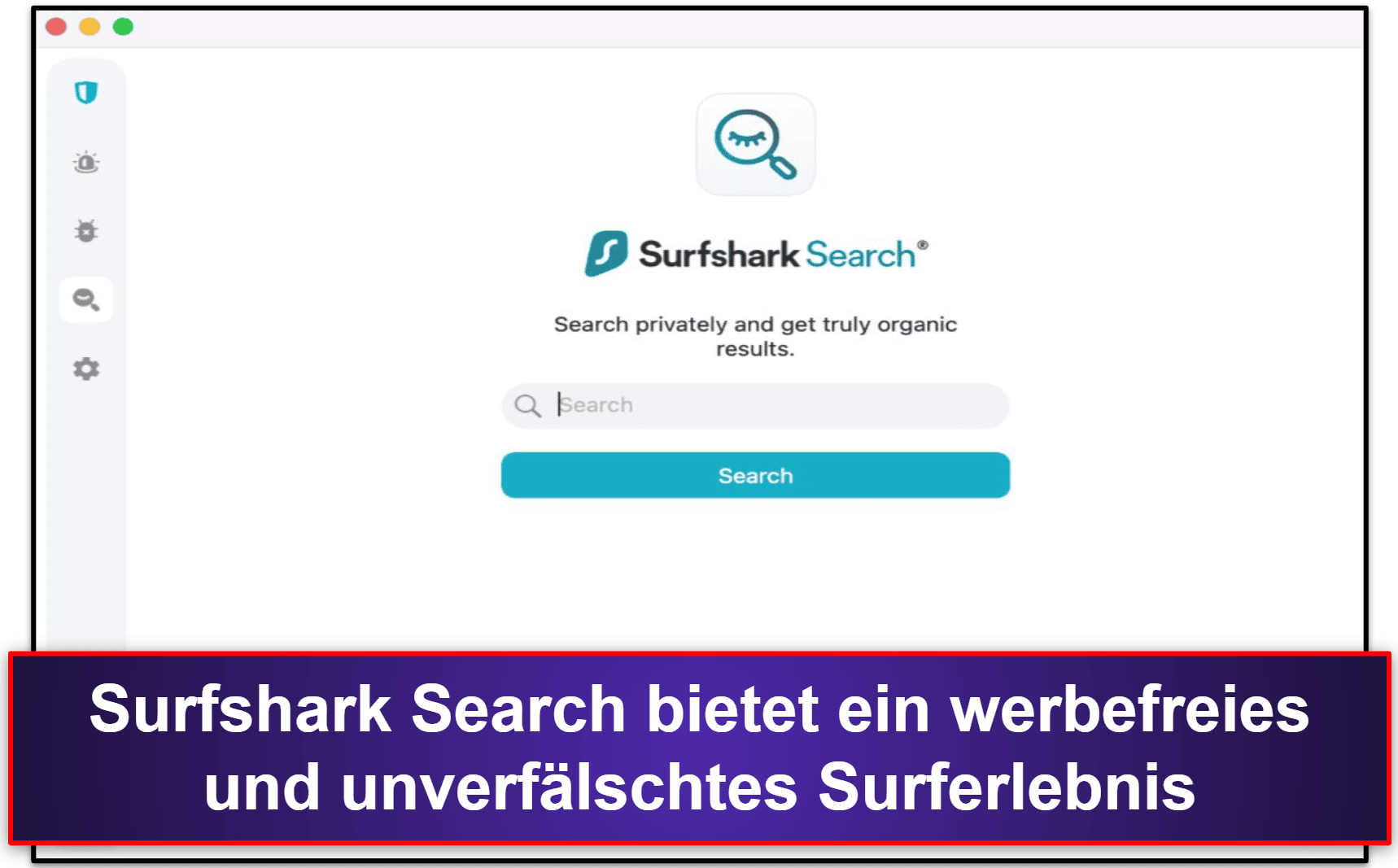Surfshark Antivirus – Sicherheitsfunktionen