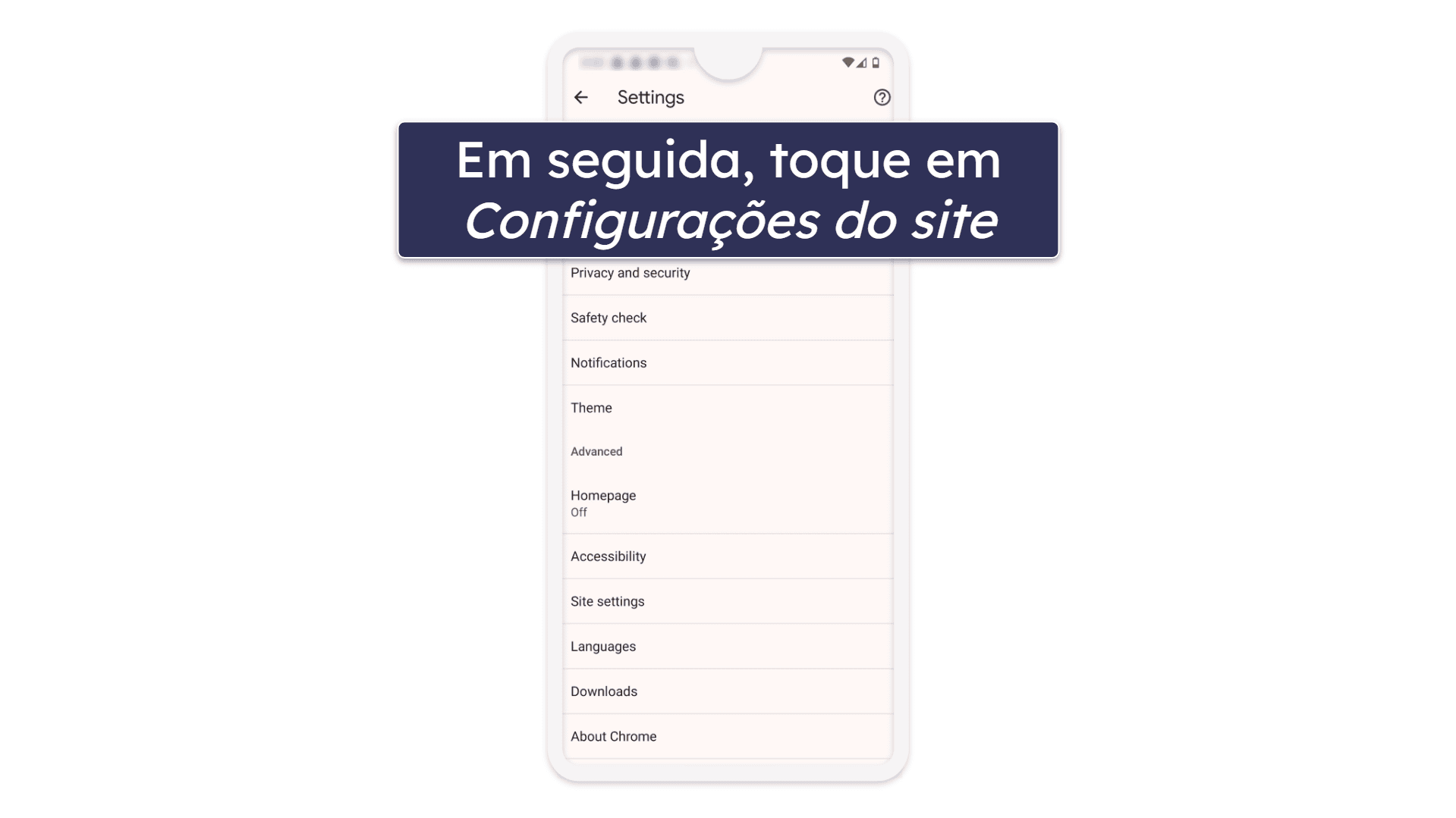 3º passo. Desative pop-ups e redirecionamentos no seu servidor