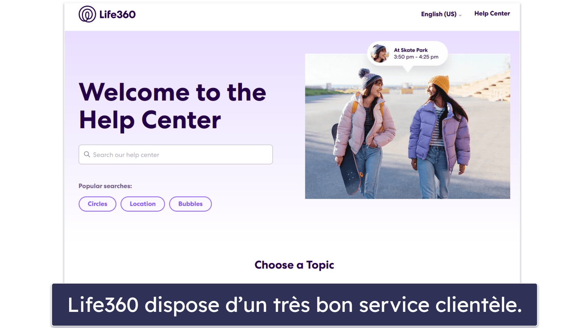 Assistance client Life360