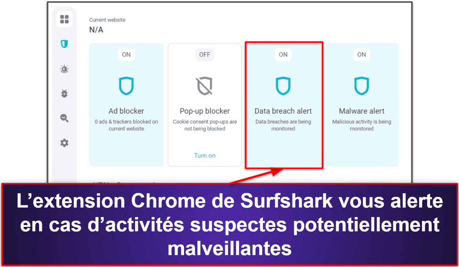 4. Surfshark — Un excellent VPN pour Chrome avec un vaste réseau de serveurs