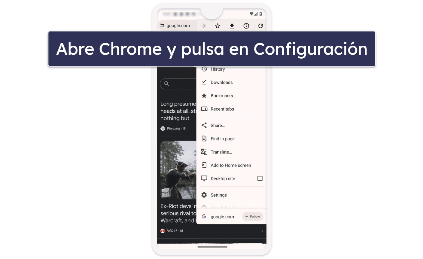 Paso 3: desactiva las ventanas emergentes y redirecciones en el navegador