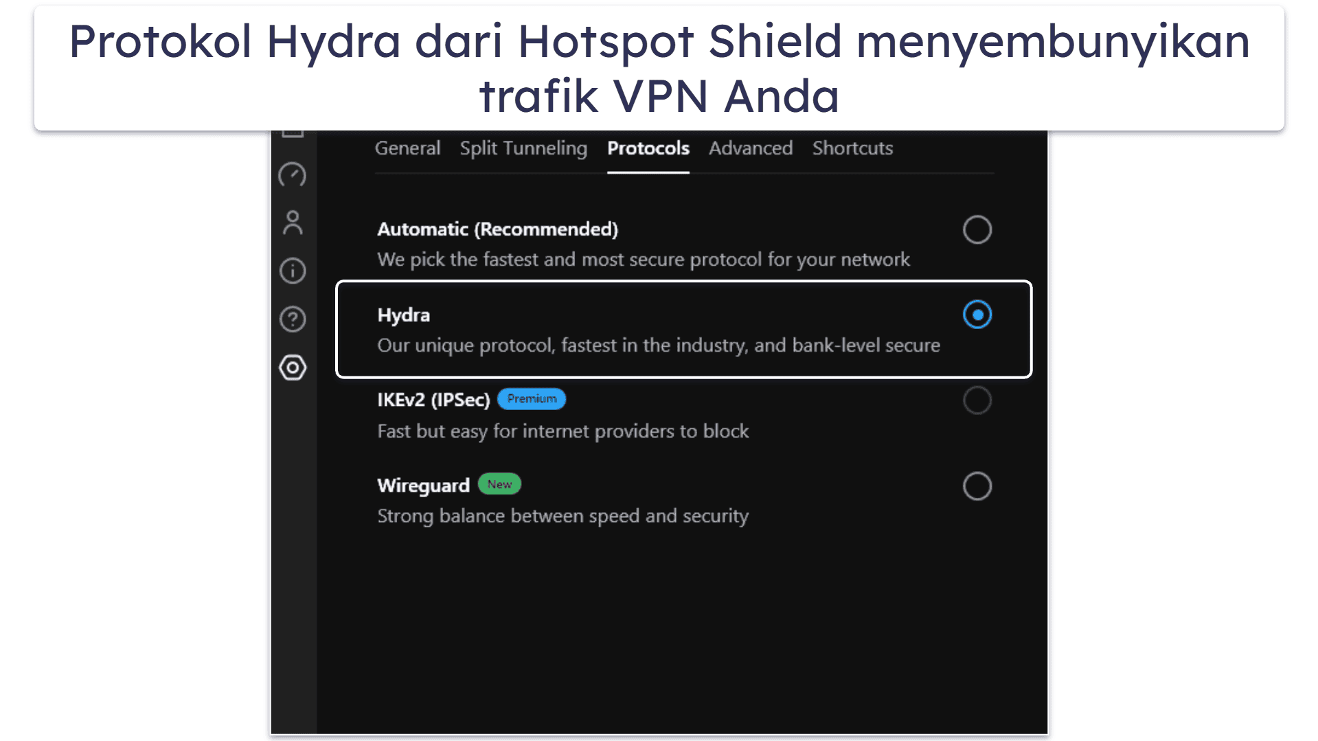 🥈2. Hotspot Shield: VPN Gratis Cepat dengan Data Tanpa Batas untuk Browsing di China
