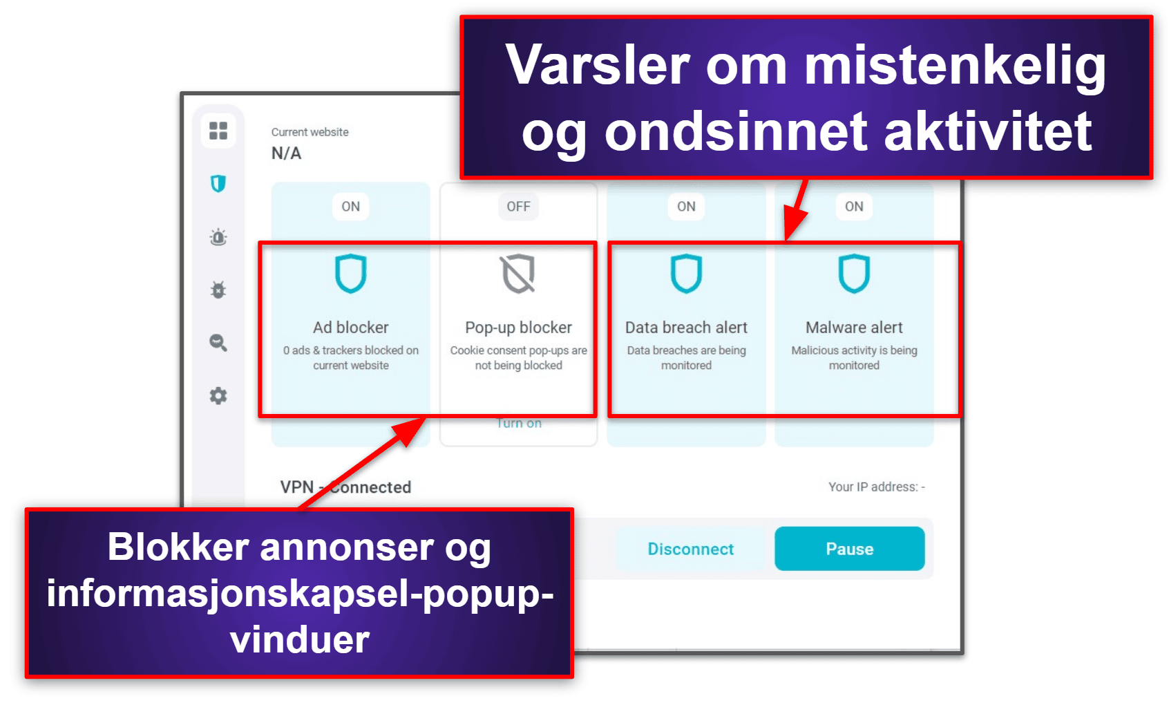 4. Surfshark: Rimelig og sikker Chrome-utvidelse