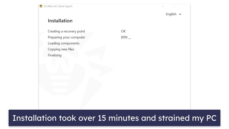 Dr.Web Antivirus review 12-07